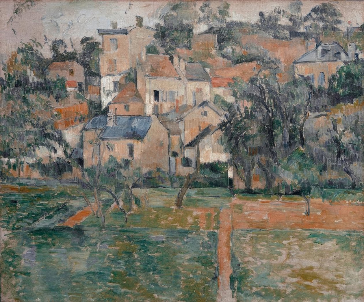 Pustelnia, Pontoise autorstwa Paul Cézanne