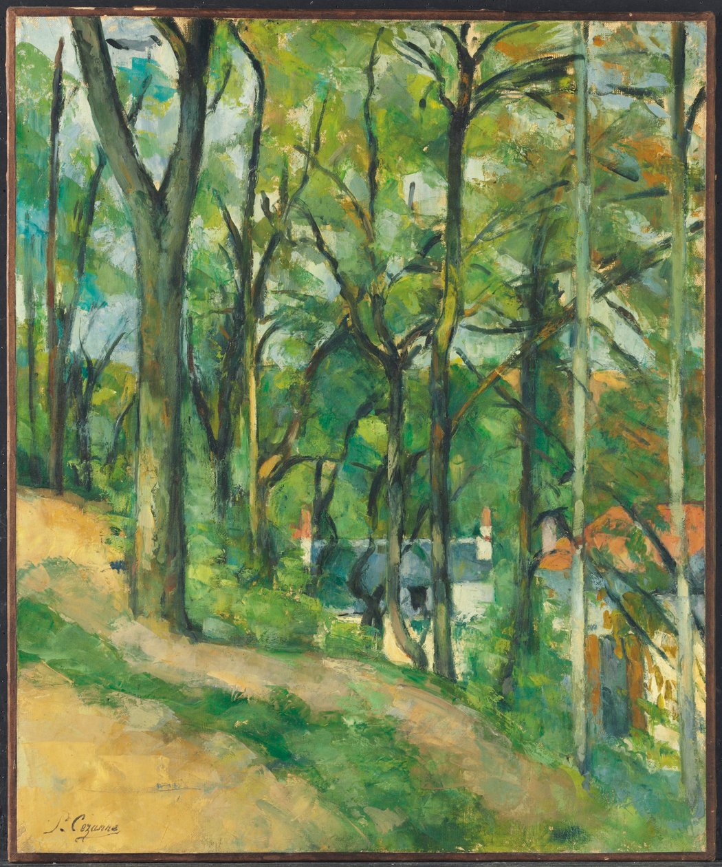 La Côte Saint-Denis w Pontoise autorstwa Paul Cézanne