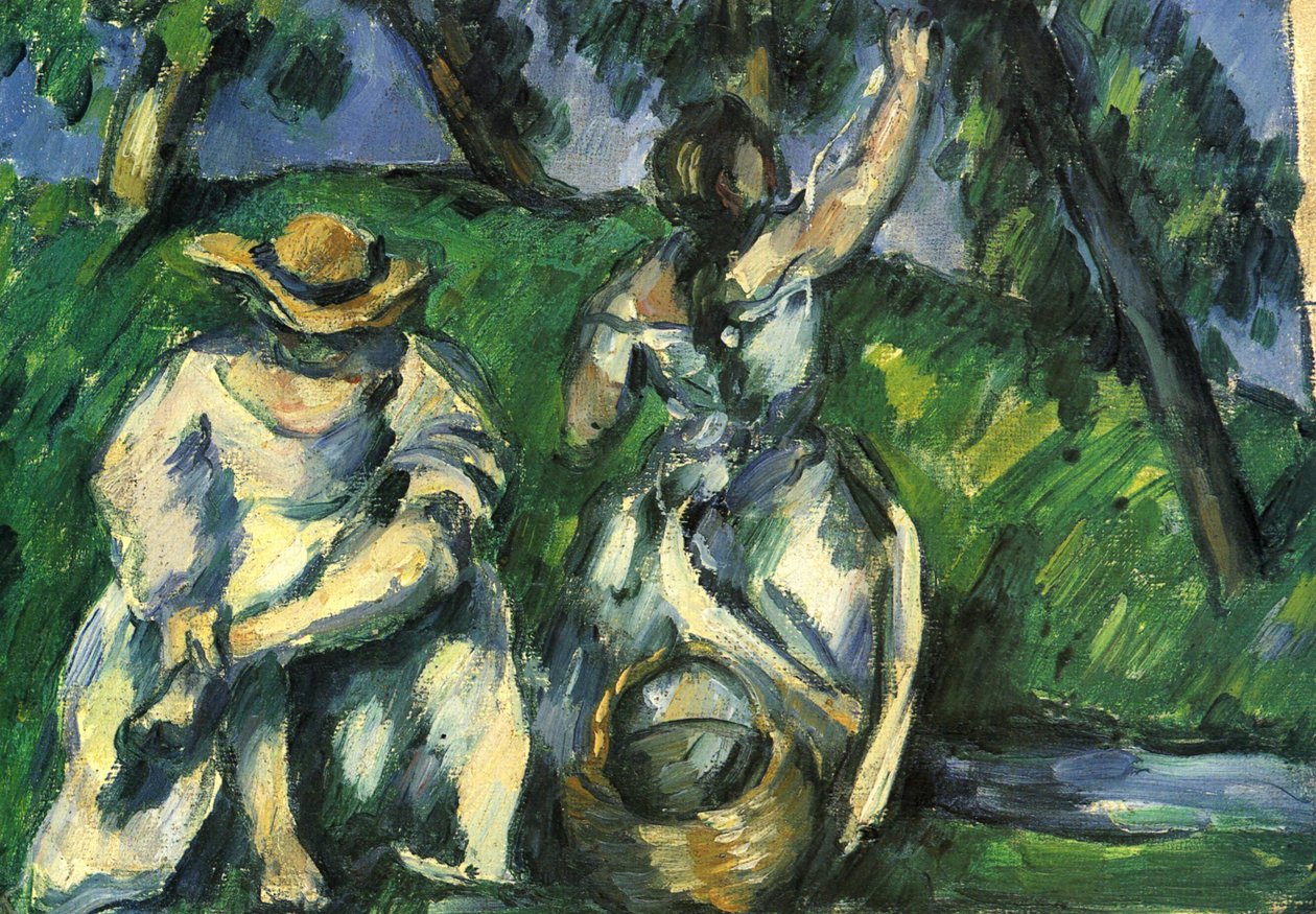 La Cueillette autorstwa Paul Cézanne