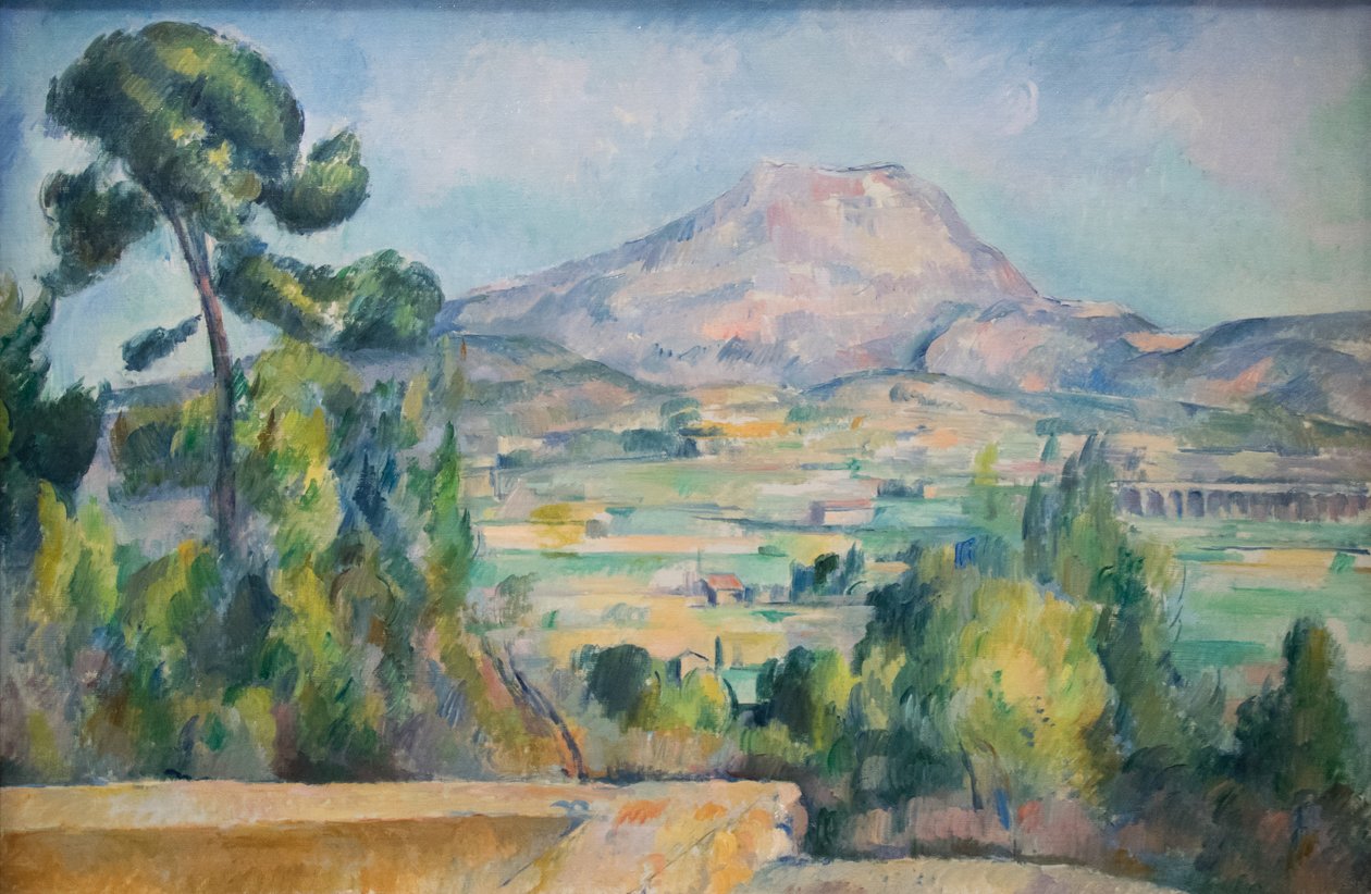 Góra Sainte-Victoire autorstwa Paul Cézanne