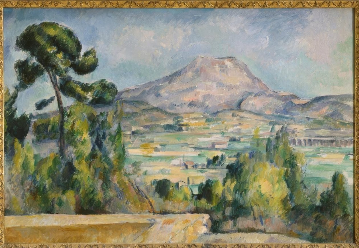 Góra Sainte-Victoire autorstwa Paul Cézanne