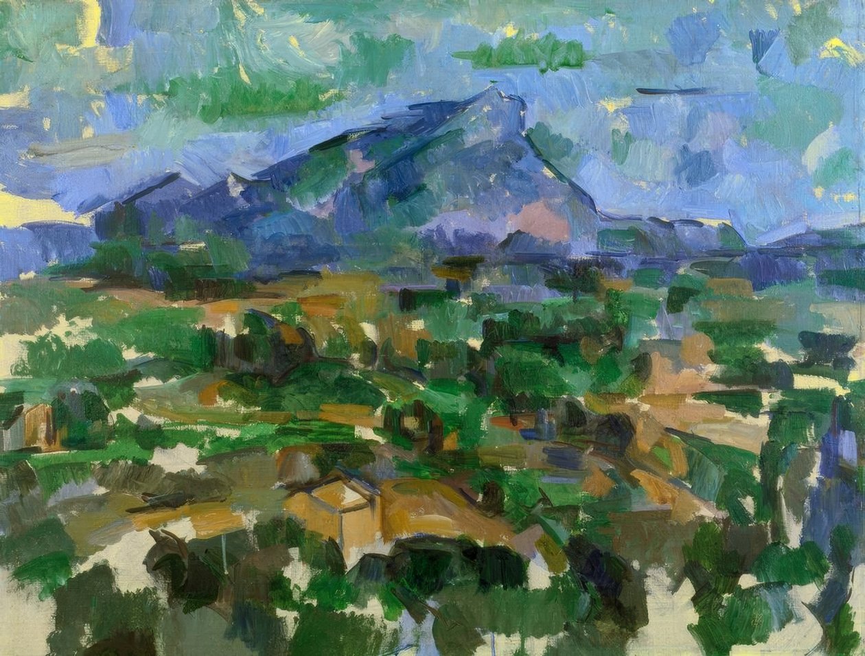 Góra Sainte-Victoire autorstwa Paul Cézanne
