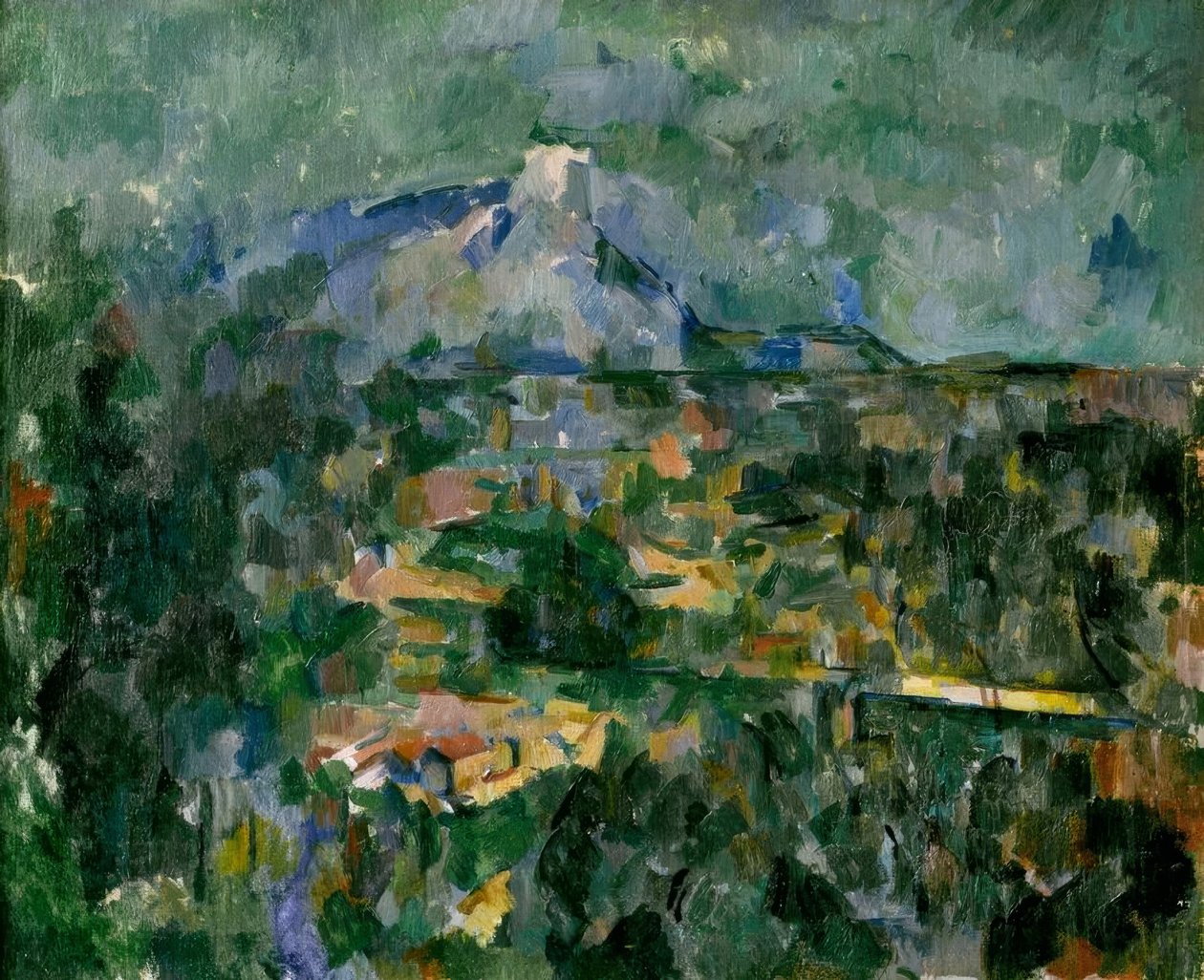 Góra Sainte-Victoire autorstwa Paul Cézanne
