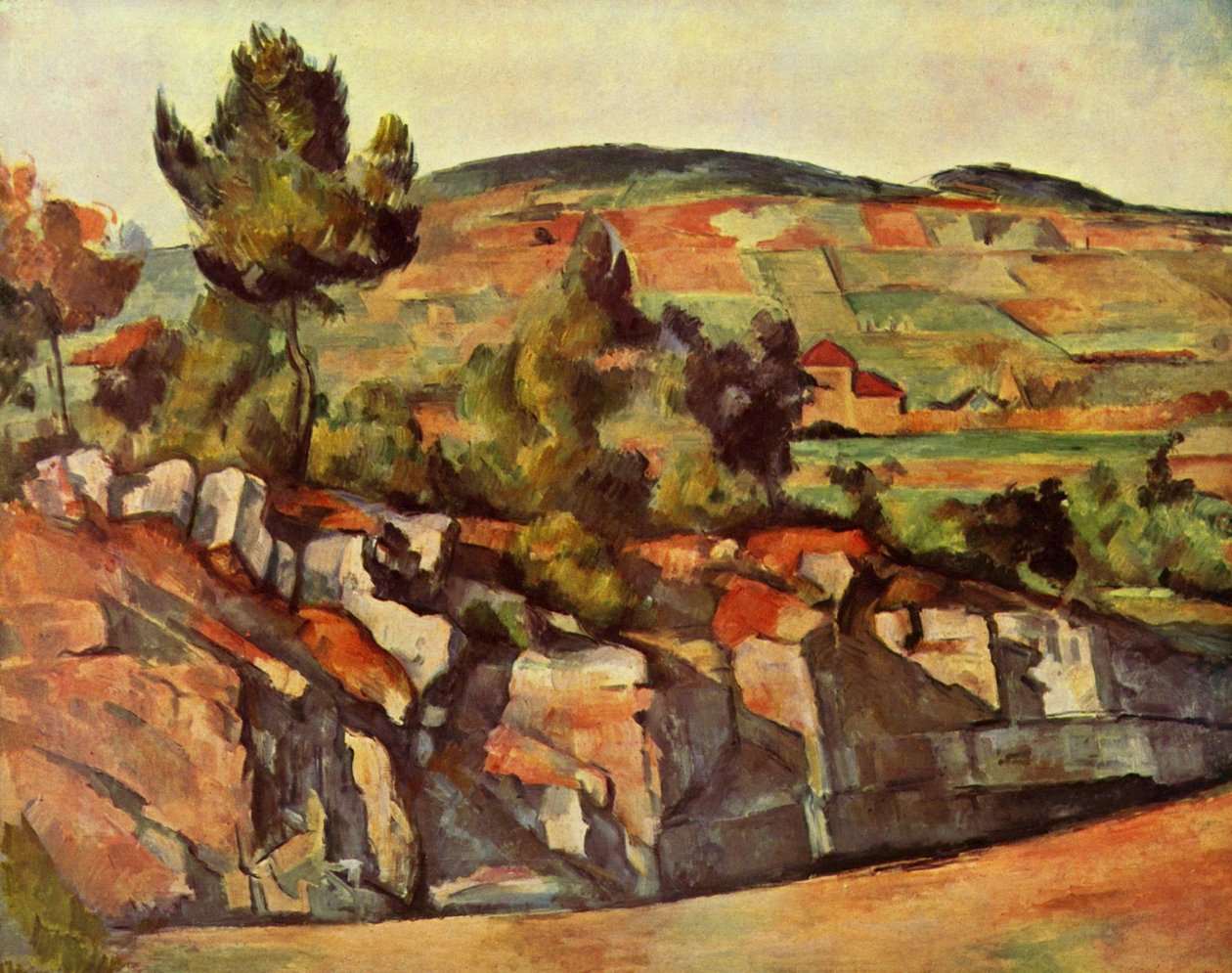 Droga w Prowansji autorstwa Paul Cézanne