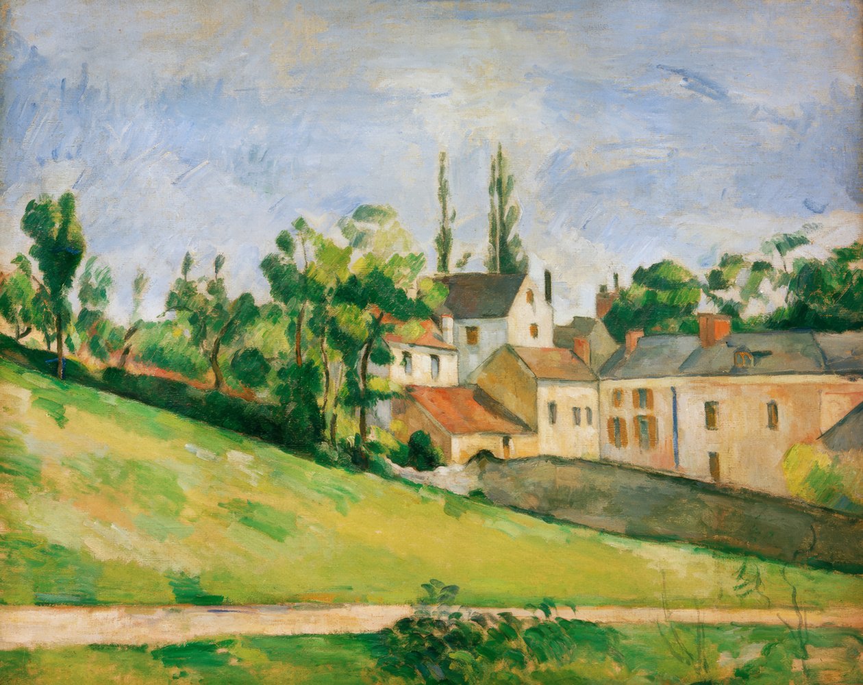Droga w górę - Droga w górę autorstwa Paul Cézanne