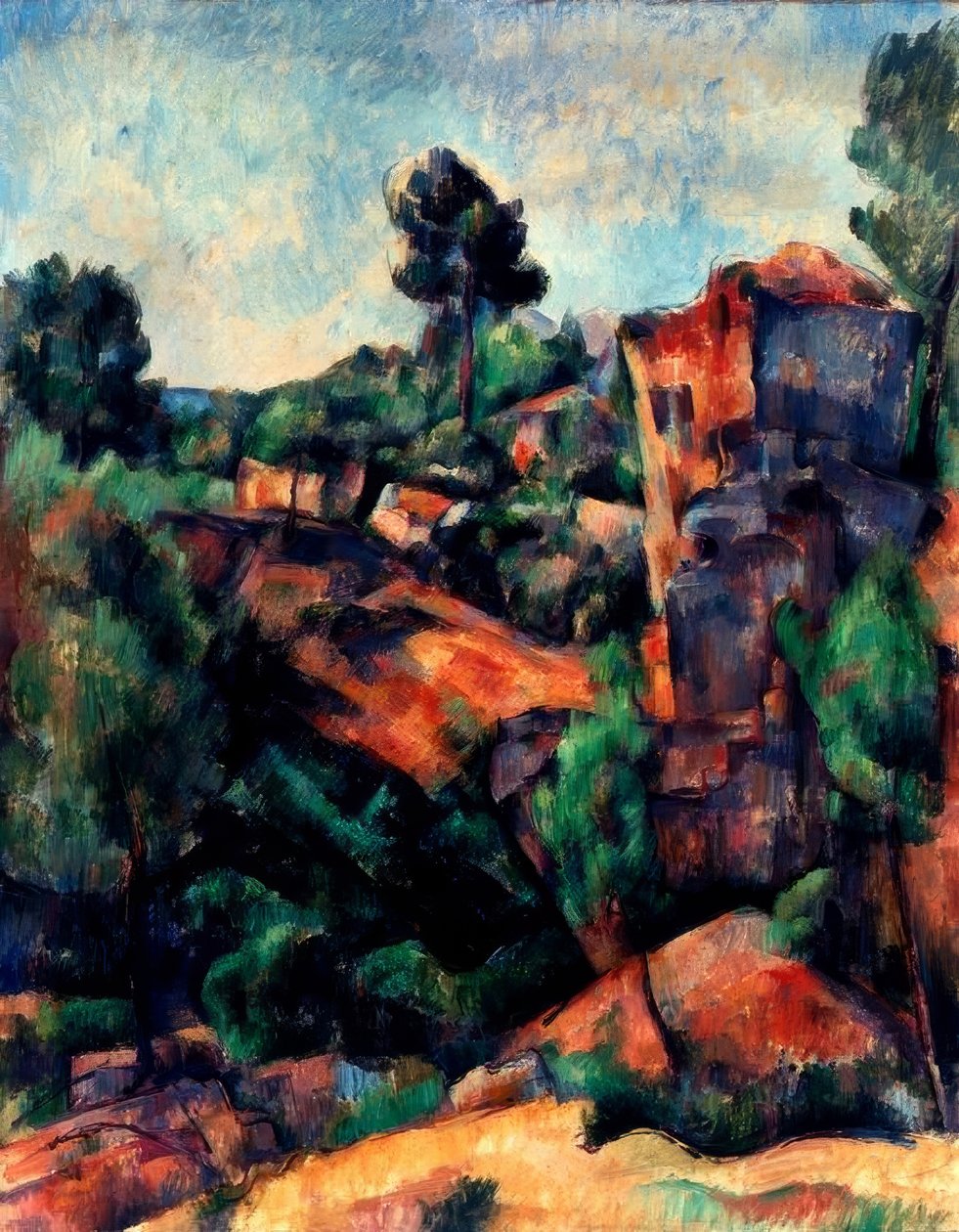 Kariera Bibémusa autorstwa Paul Cézanne