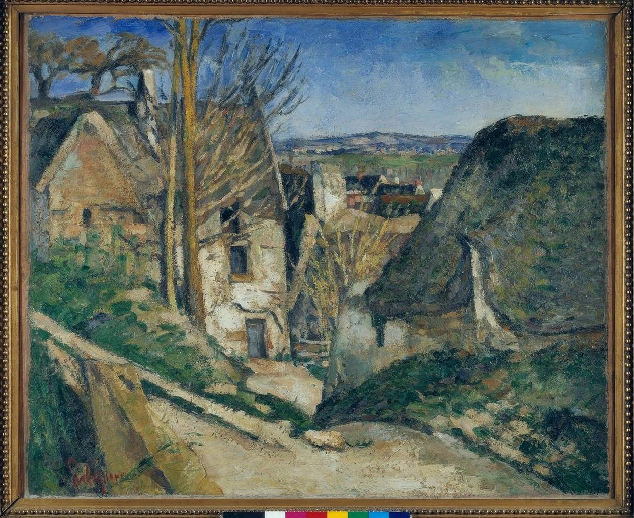 Dom kata, w Auvers autorstwa Paul Cézanne
