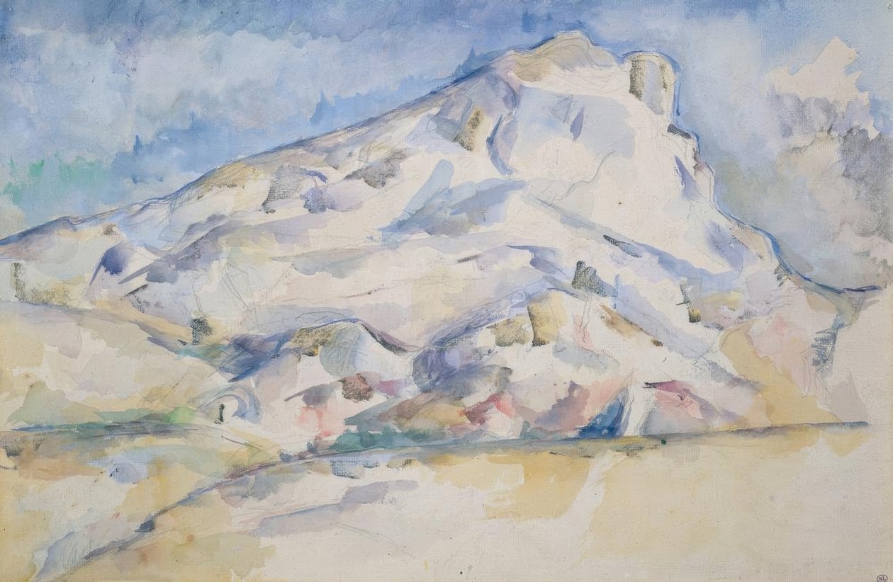 Góra Sainte Victoire autorstwa Paul Cézanne