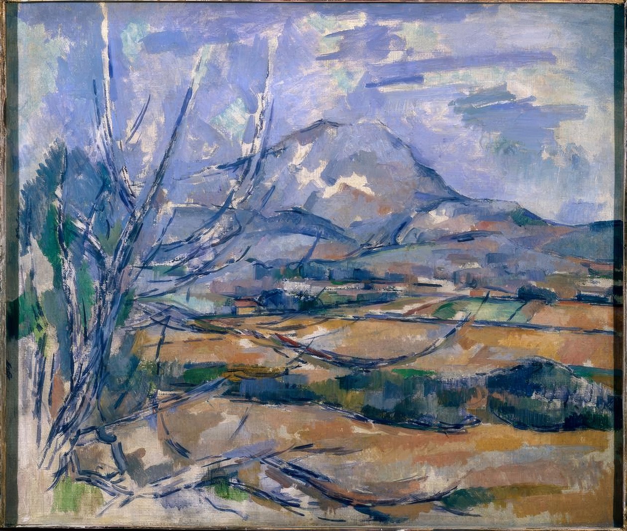 Góra Sainte Victoire autorstwa Paul Cézanne