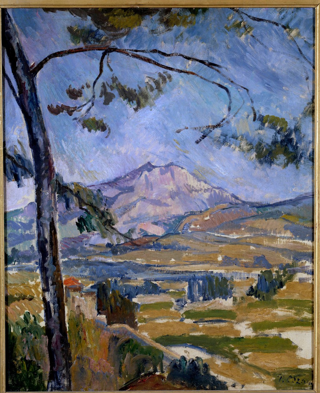 Góra Sainte Victoire Obraz Paula Cezanne