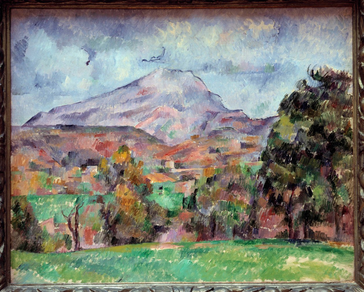 La montagne Sainte Victoire Malarstwo Paula Cezanne