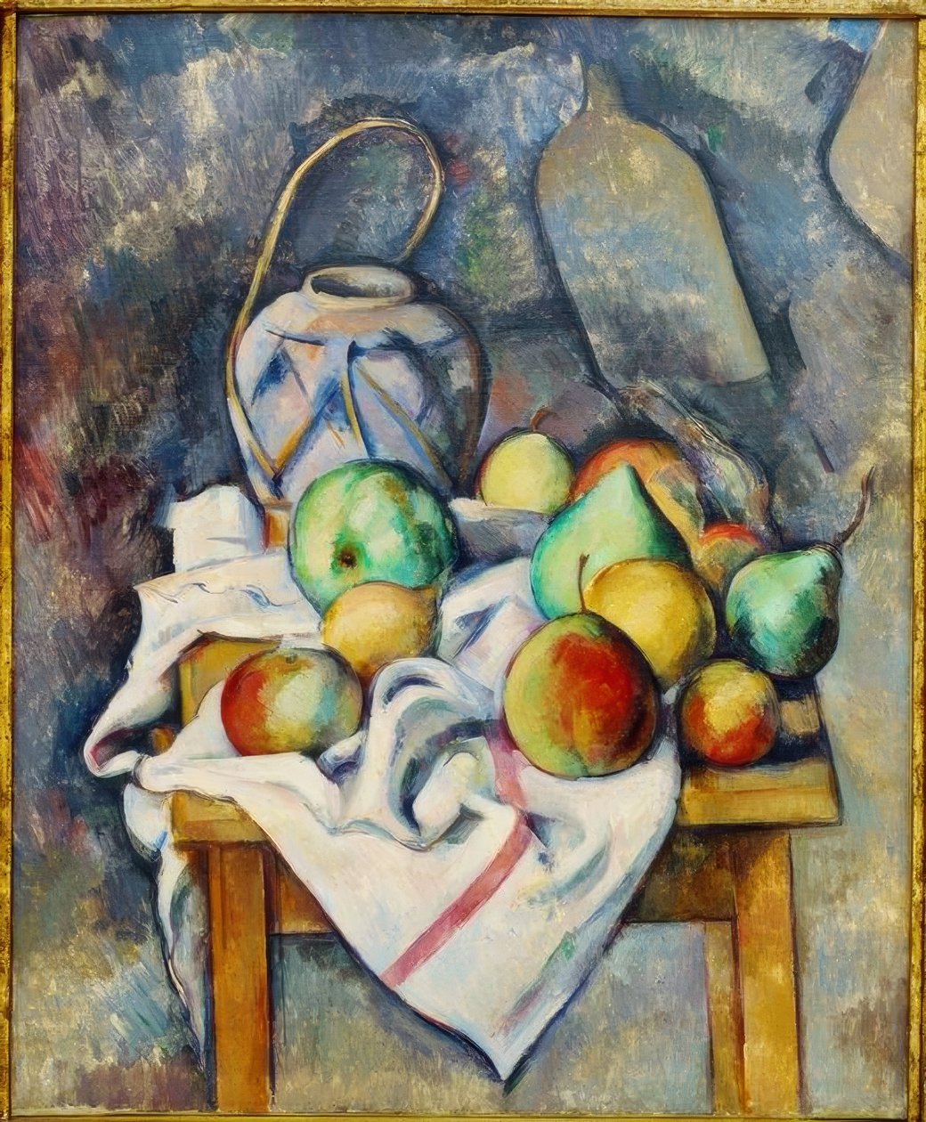 Błoto ze słomy autorstwa Paul Cézanne