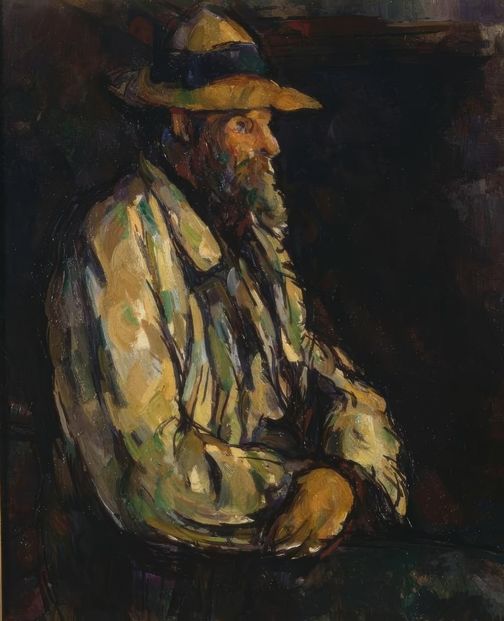 Ogrodnik Vallier autorstwa Paul Cézanne