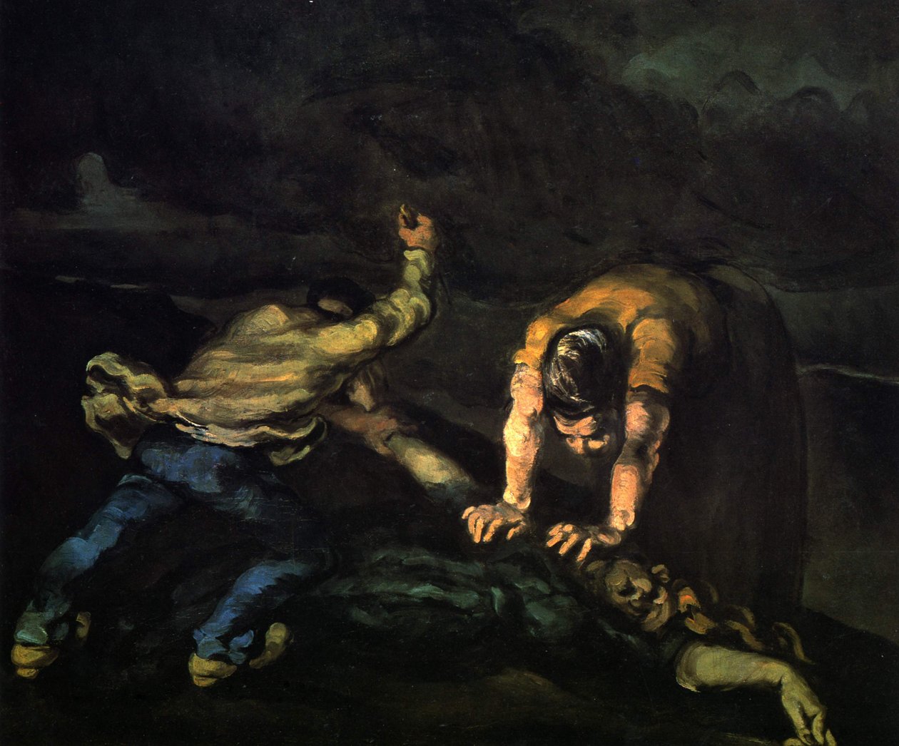 Morderstwo autorstwa Paul Cézanne