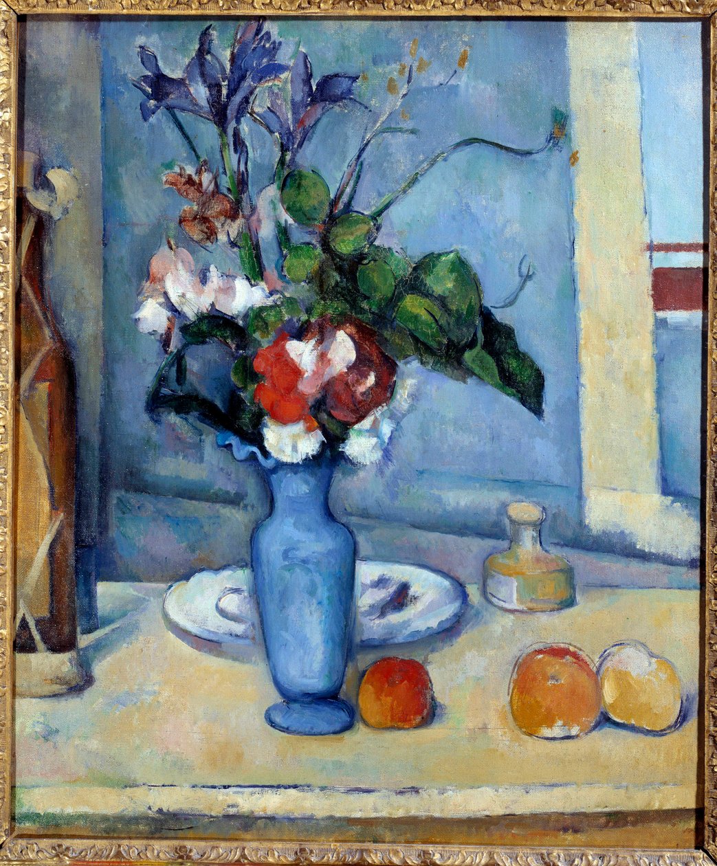Le vase bleu Obraz Paula Cezanne