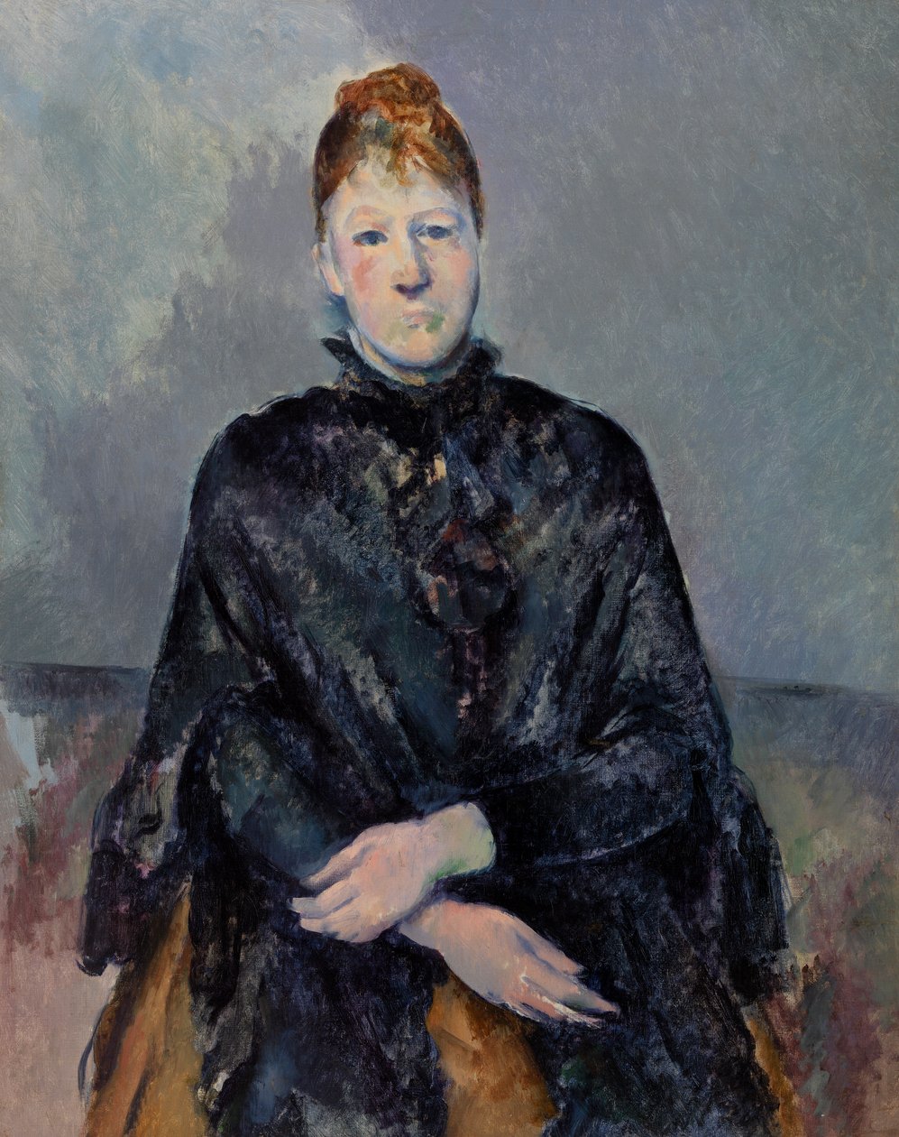 Madame Cezanne autorstwa Paul Cézanne