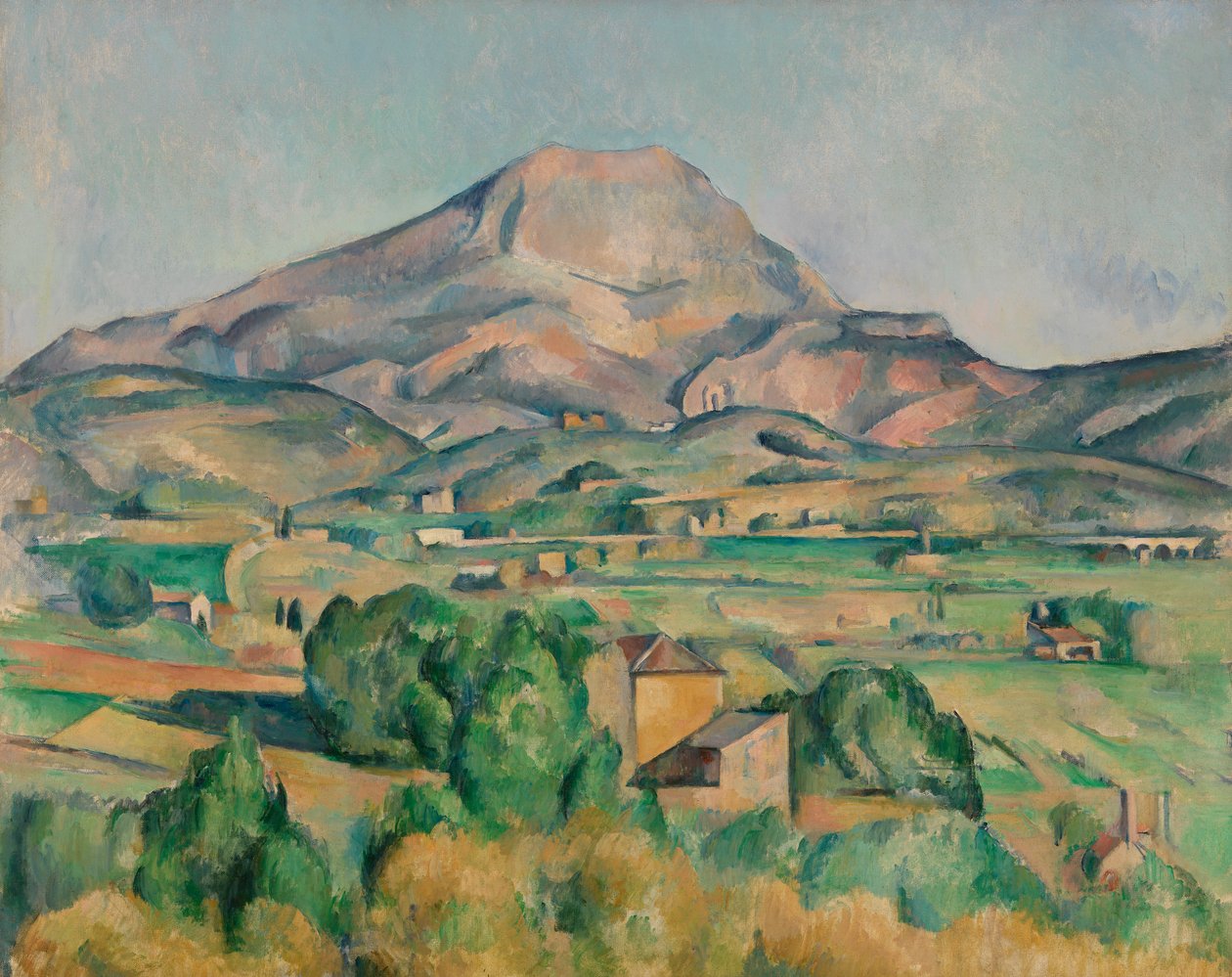 Mont Sainte-Victoire (Góra Sainte-Victoire) autorstwa Paul Cézanne