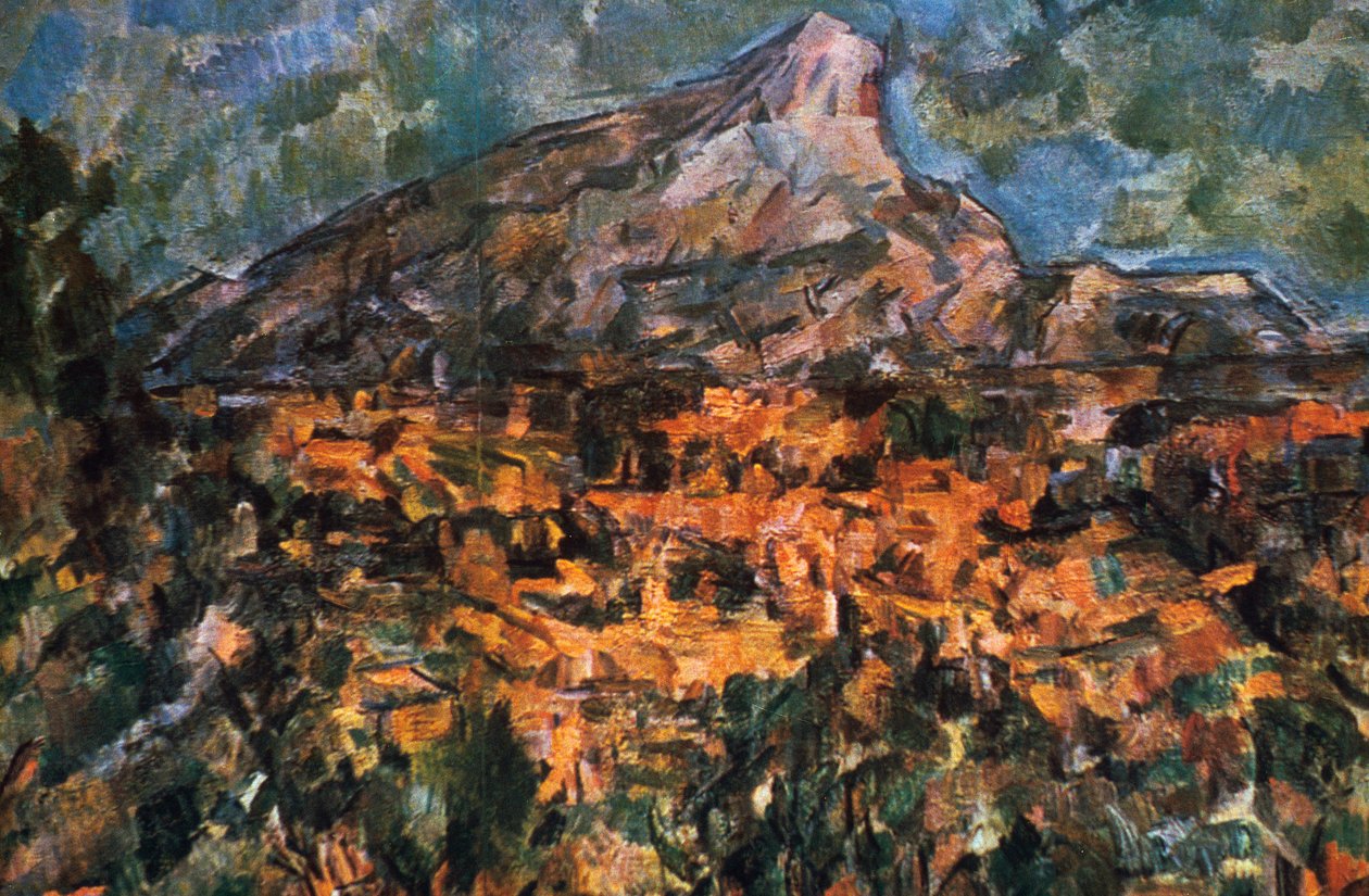 Góra Sainte-Victoire, 1904 autorstwa Paul Cézanne