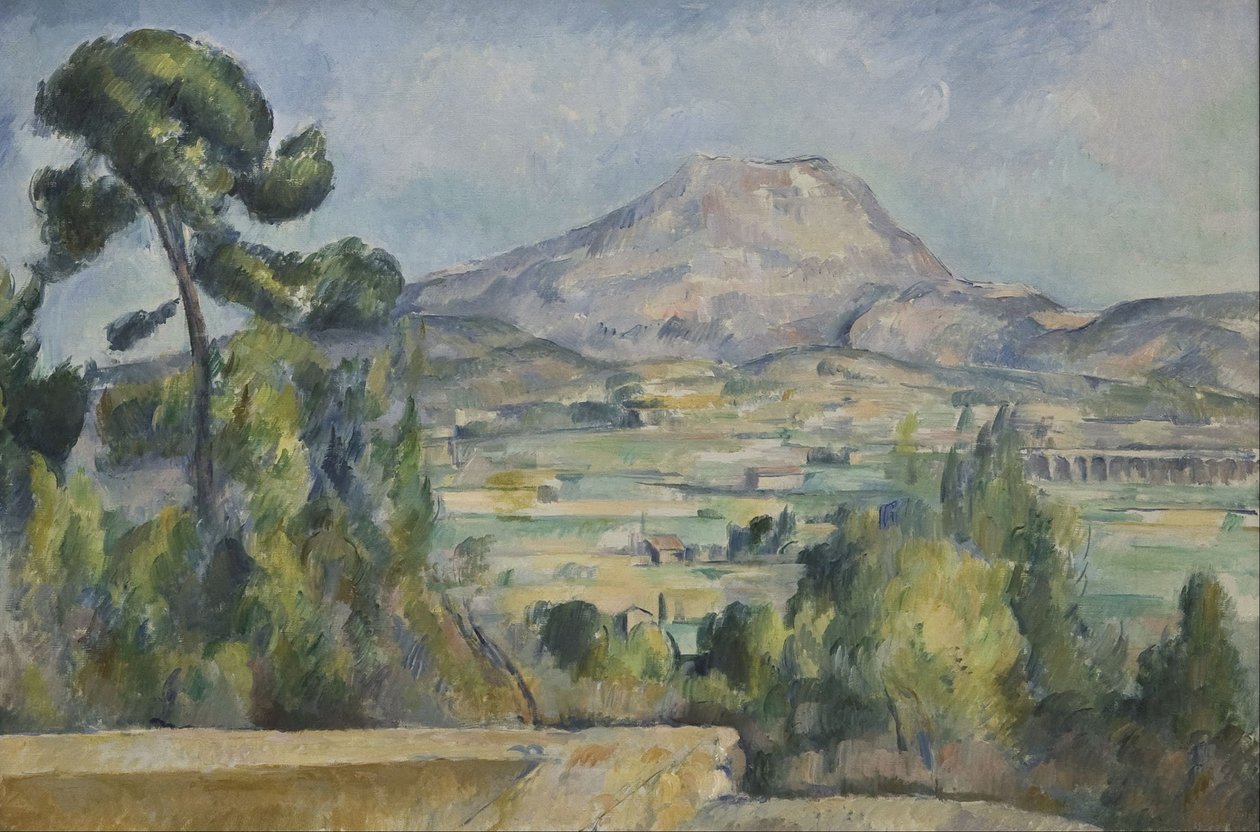 Góra Sainte-Victoire, ok. 1930 r. 1890 autorstwa Paul Cézanne