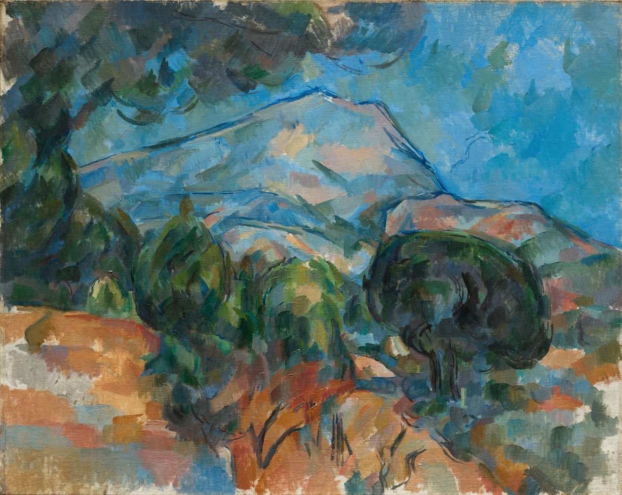Góra Sainte-Victoire autorstwa Paul Cézanne