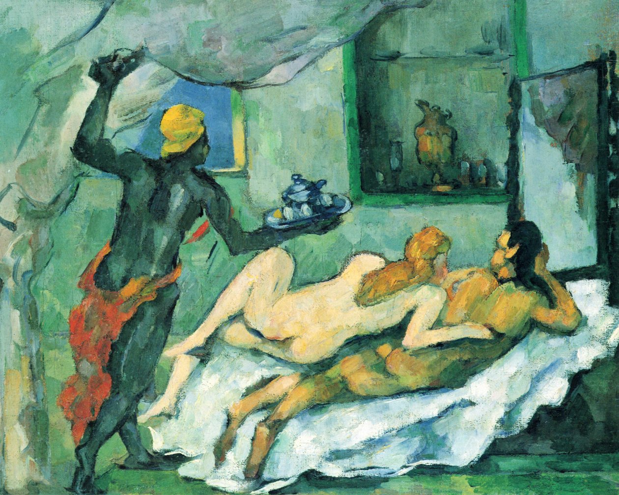Popołudnie w Neapolu (The Rumpunch) autorstwa Paul Cézanne