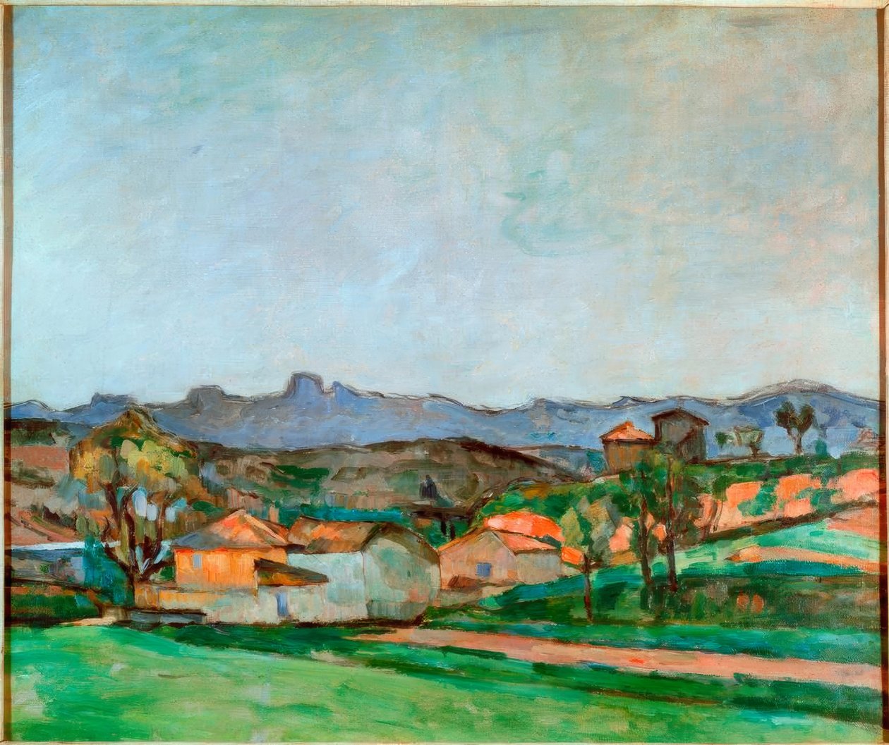 Prowansalski krajobraz autorstwa Paul Cézanne