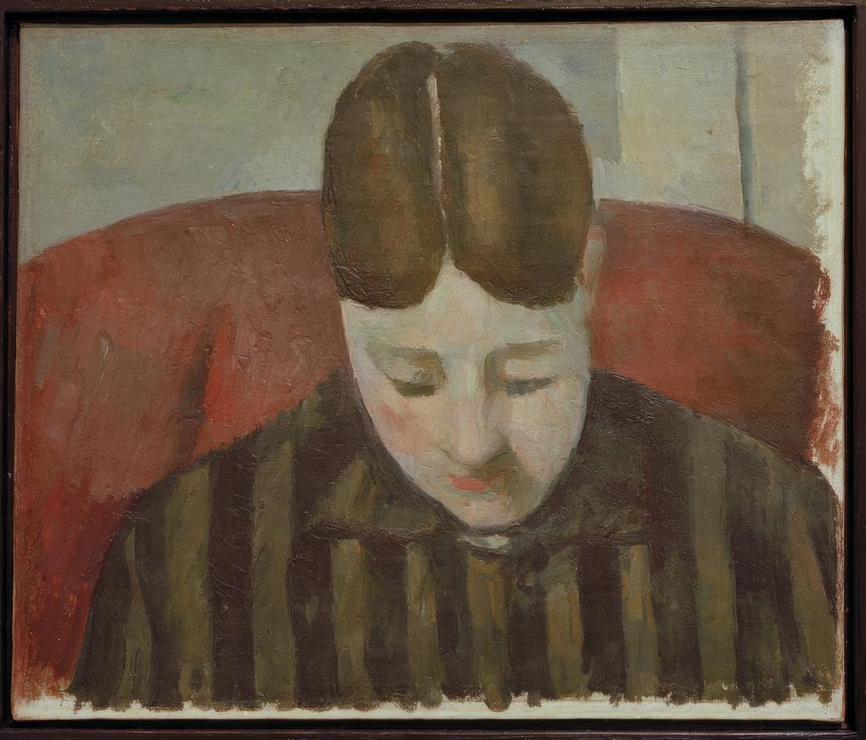 Portret Madame Cézanne autorstwa Paul Cézanne