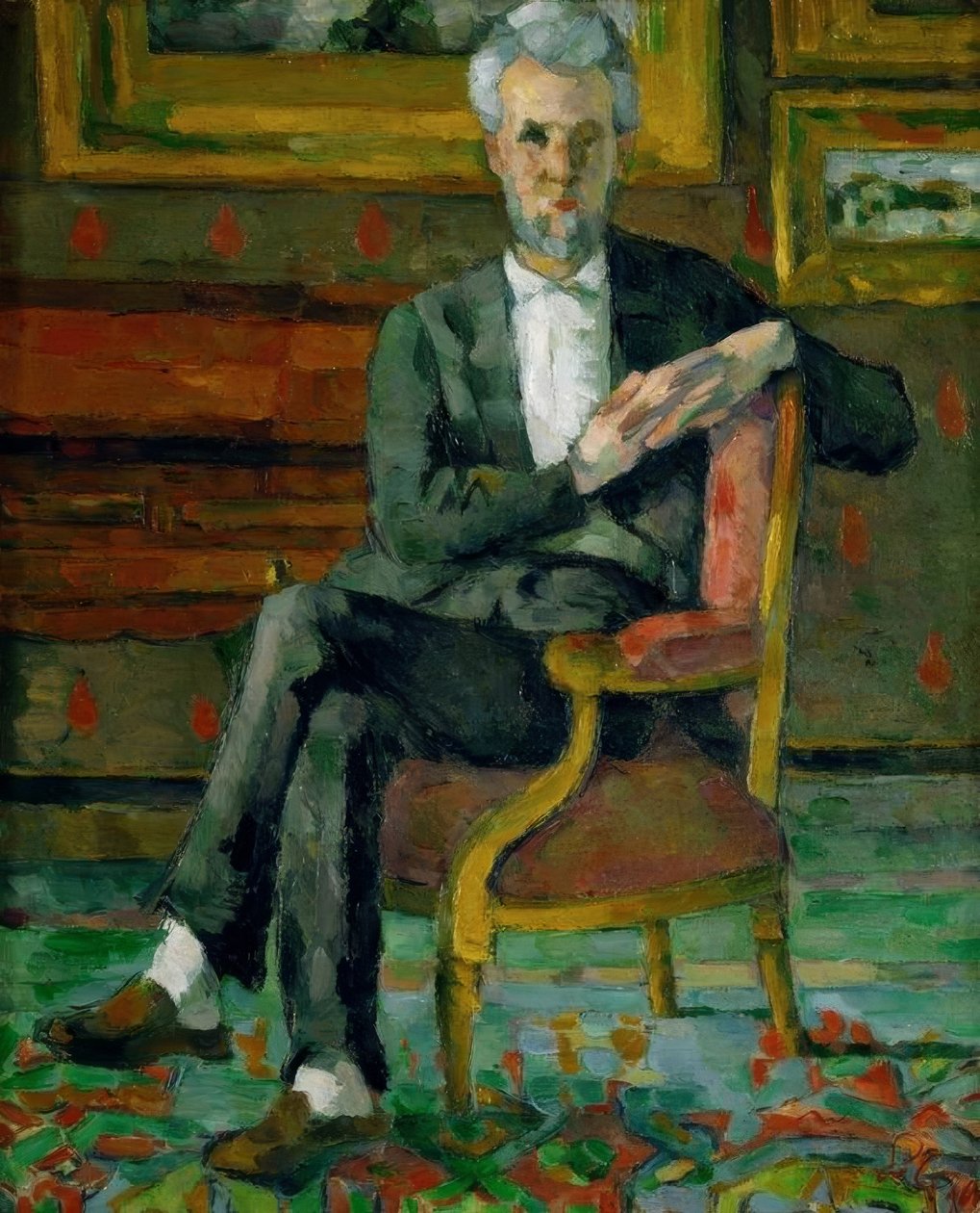 Portret Chocqueta autorstwa Paul Cézanne