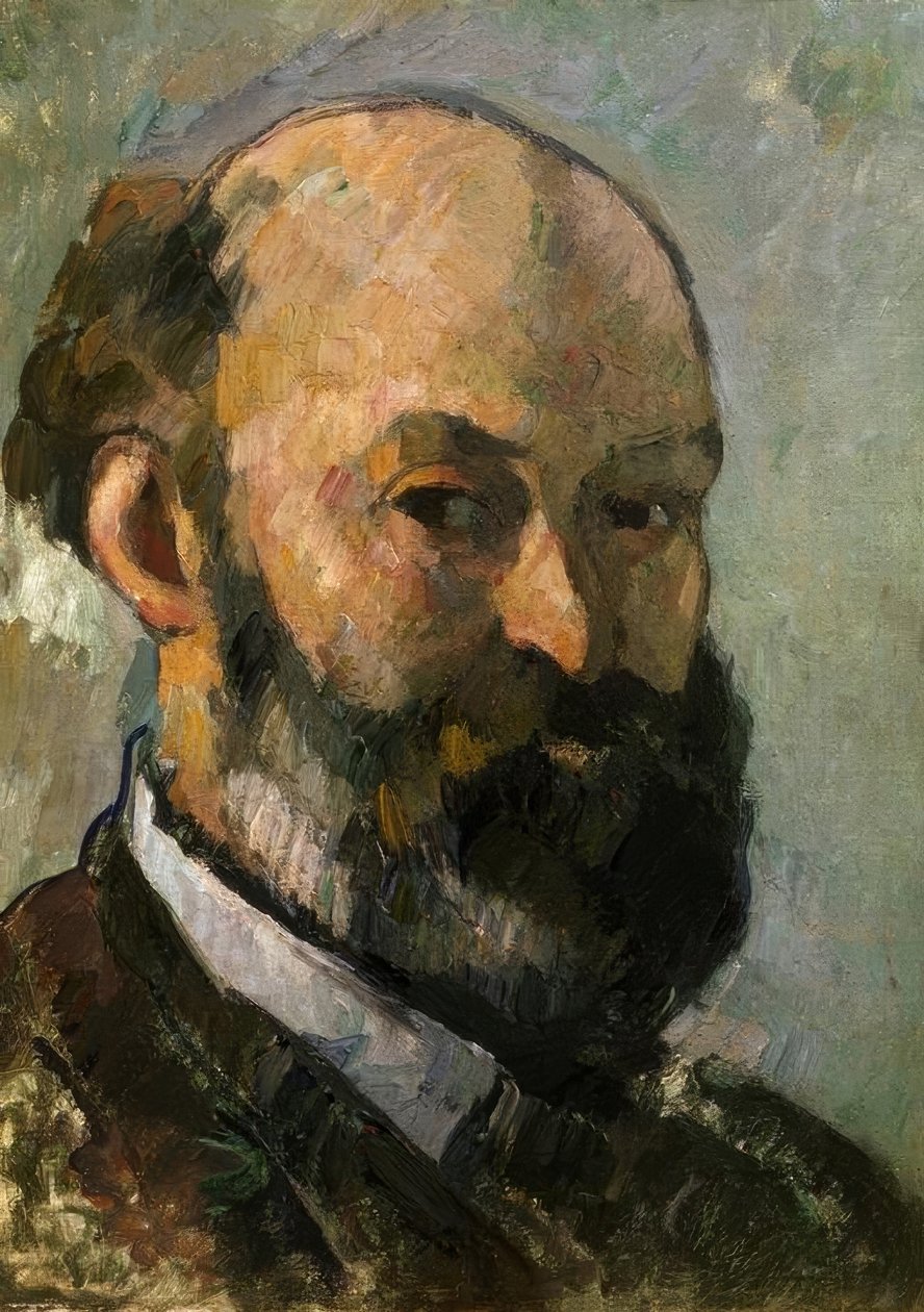 Portret Cézanne .a autorstwa Paul Cézanne