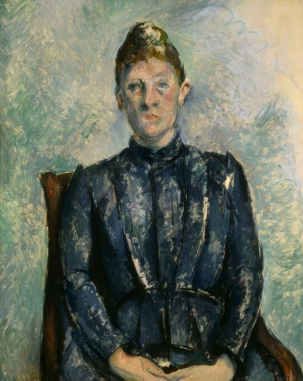 Portret Madame Cézanne autorstwa Paul Cézanne