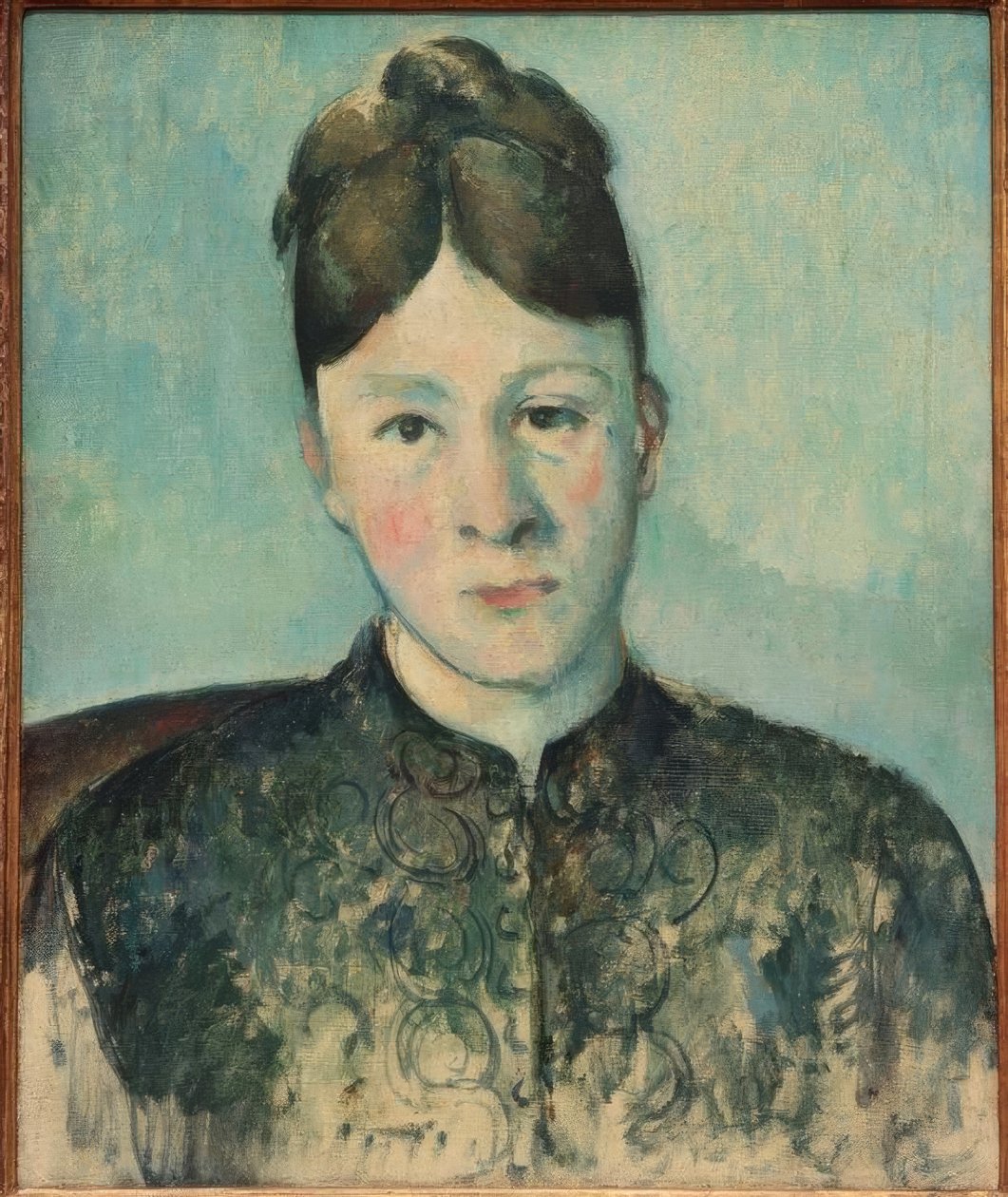 Portret Madame Cézanne autorstwa Paul Cézanne