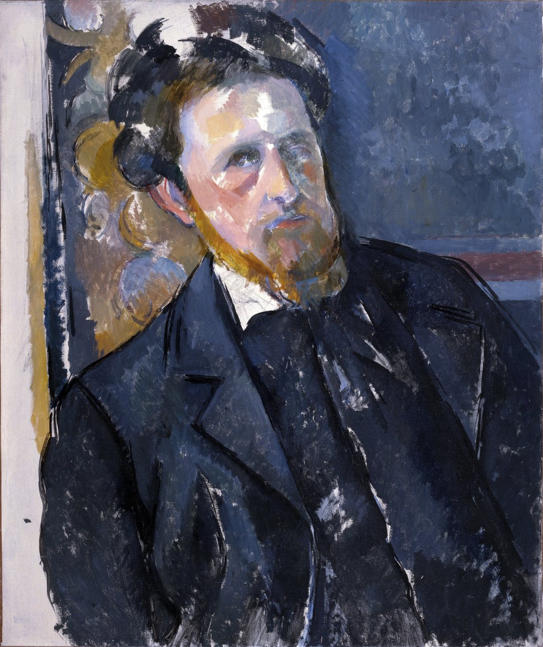 Portret Joachima Gasqueta (1873-1921) - Paul Cezanne (1839-1906). Olej na płótnie, ok. 1896. Galeria Narodowa, Praga autorstwa Paul Cézanne