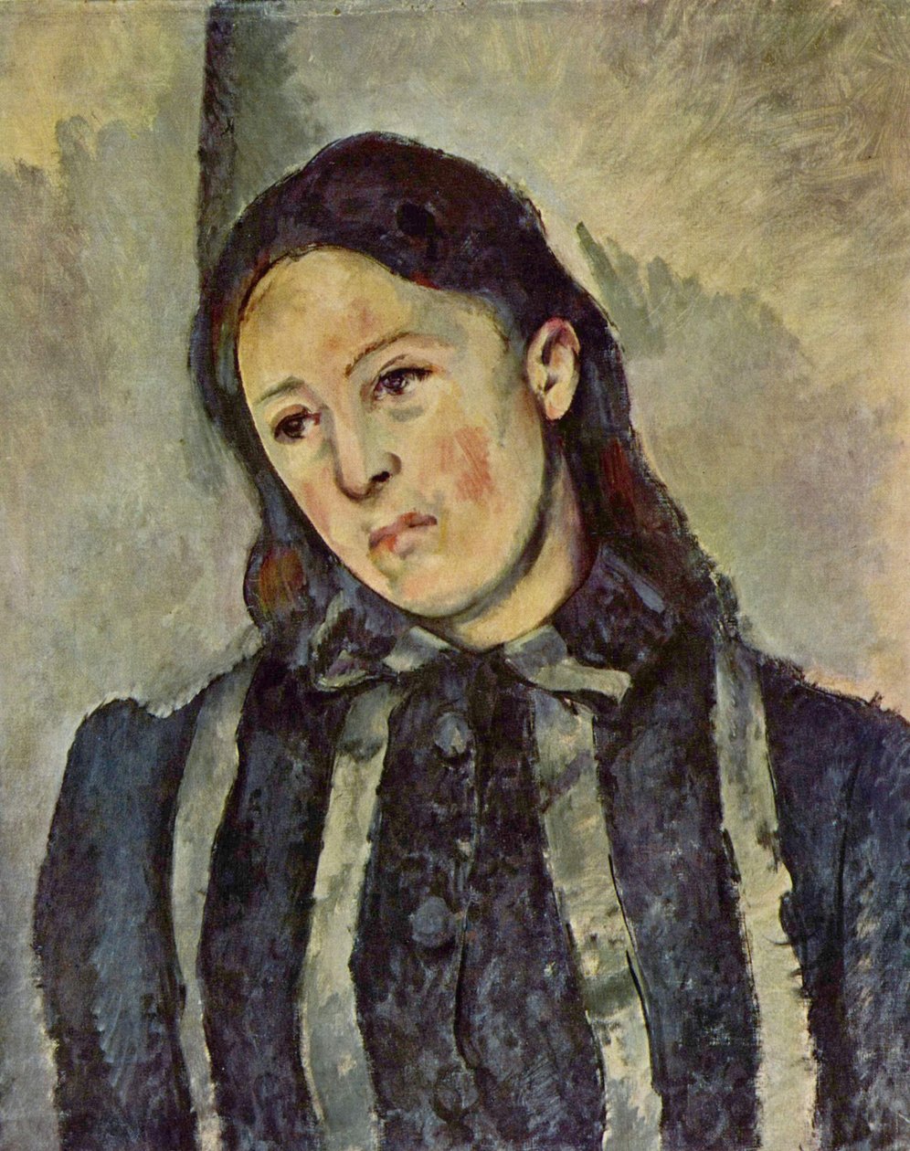 Portret Madame Cézanne autorstwa Paul Cézanne