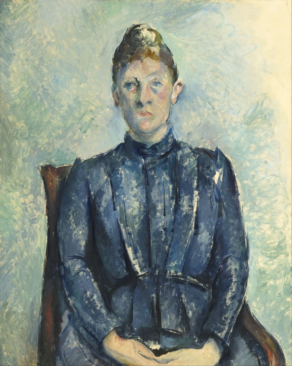 Portret Madame Cézanne autorstwa Paul Cézanne