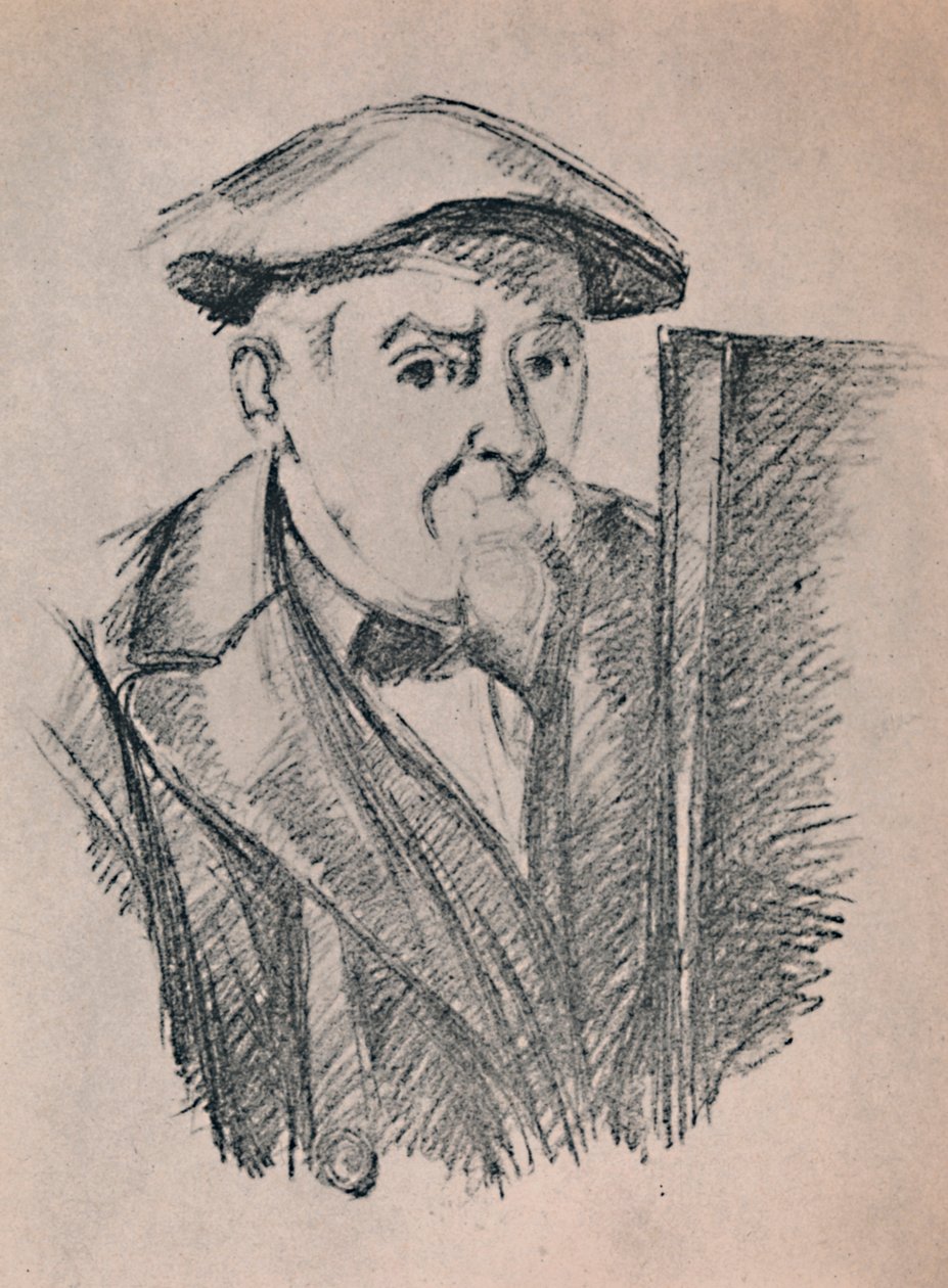 Portret artysty, ok. 1900, 1946. autorstwa Paul Cézanne