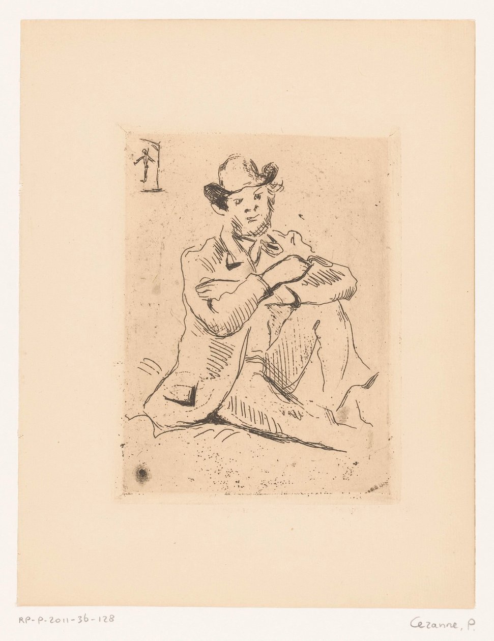 Portret Armanda Guillaumina autorstwa Paul Cézanne