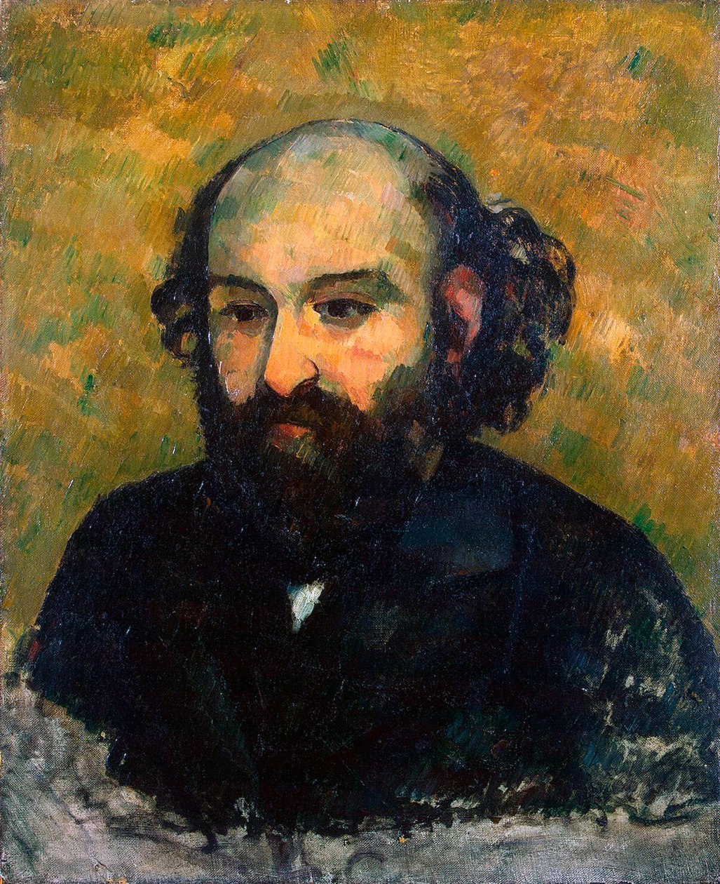 Autoportret, 1880-1881 autorstwa Paul Cézanne