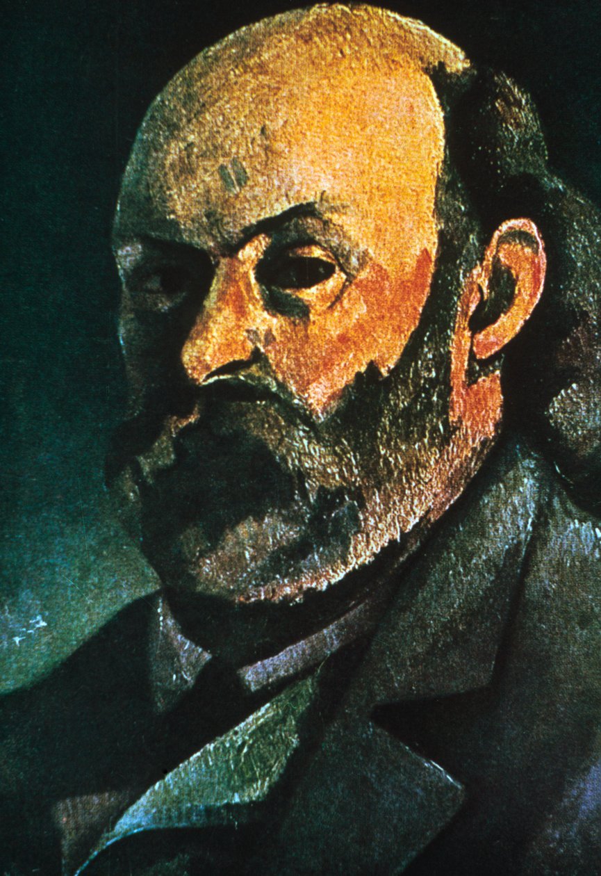 Autoportret, 1880 autorstwa Paul Cézanne