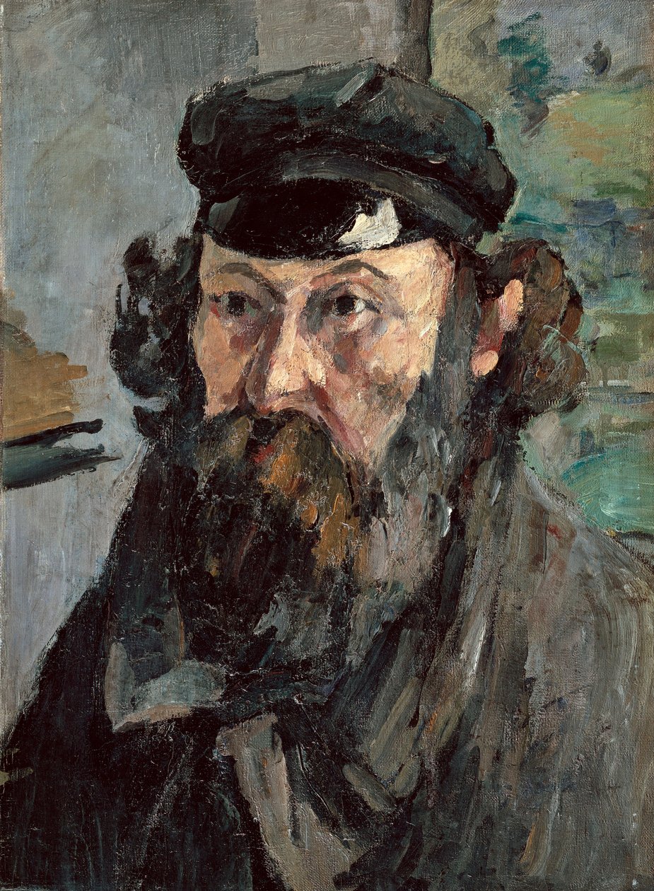 Autoportret w kapeluszu autorstwa Paul Cézanne
