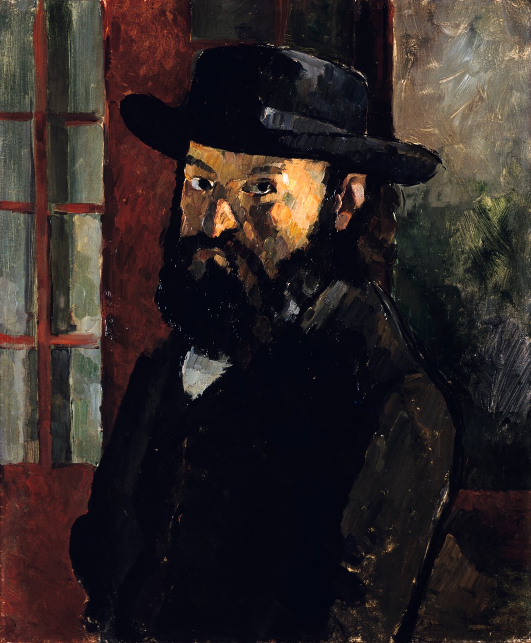 Autoportret, 1879 autorstwa Paul Cézanne