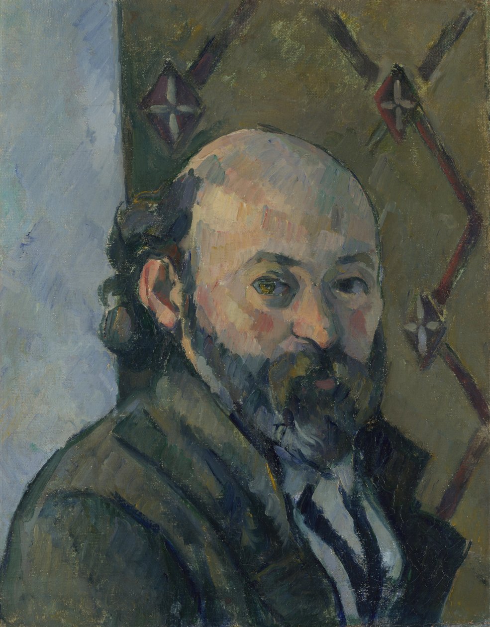 Autoportret, ok. 1880 autorstwa Paul Cézanne