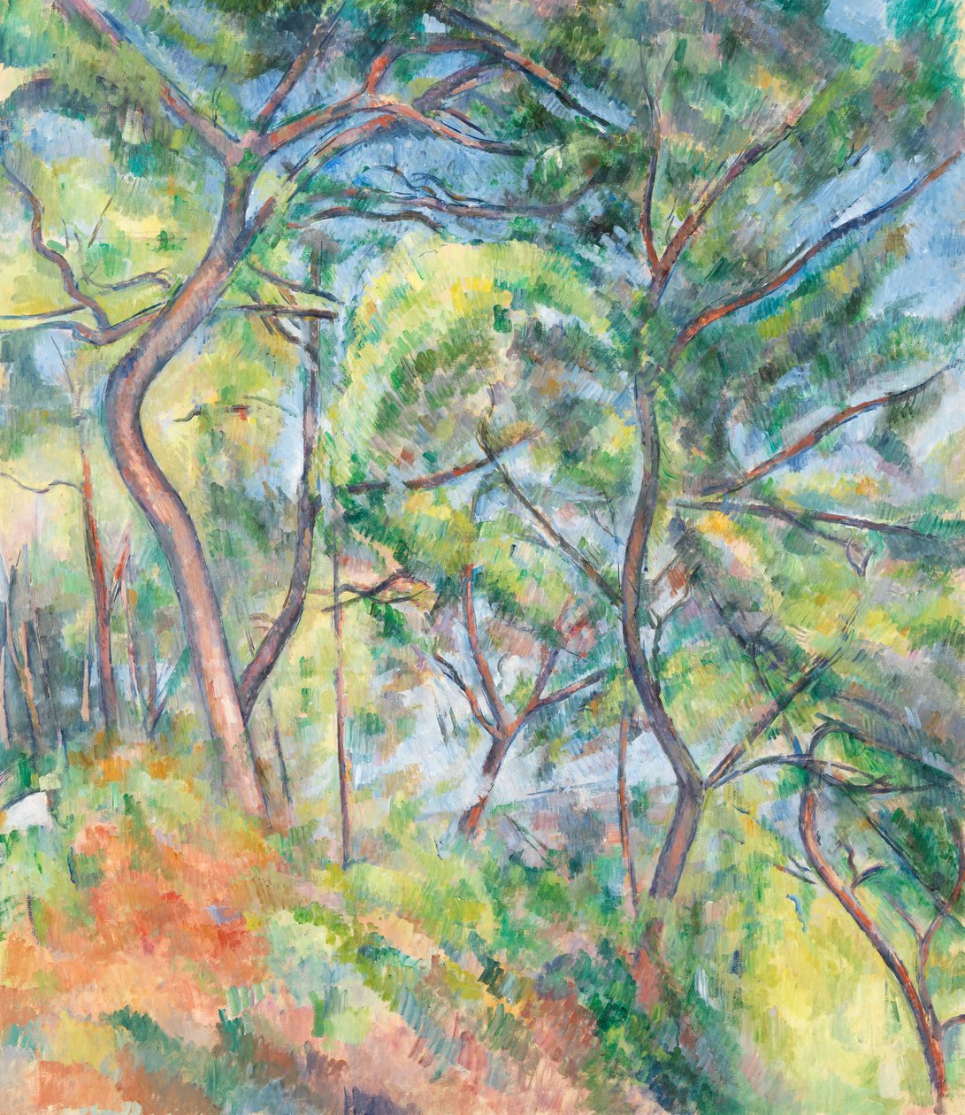 Underwood, ok. 1894 autorstwa Paul Cézanne