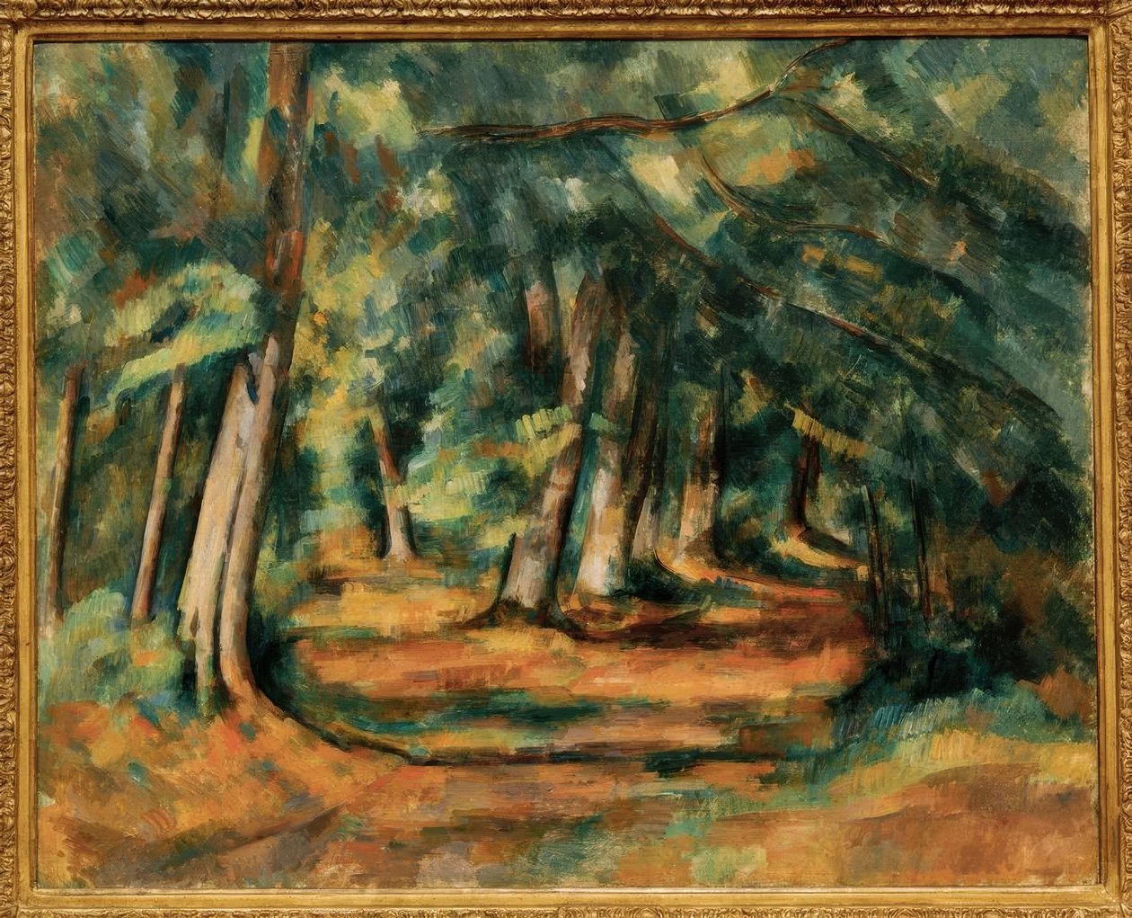 Sousbois - Fontainebleau (?) autorstwa Paul Cézanne