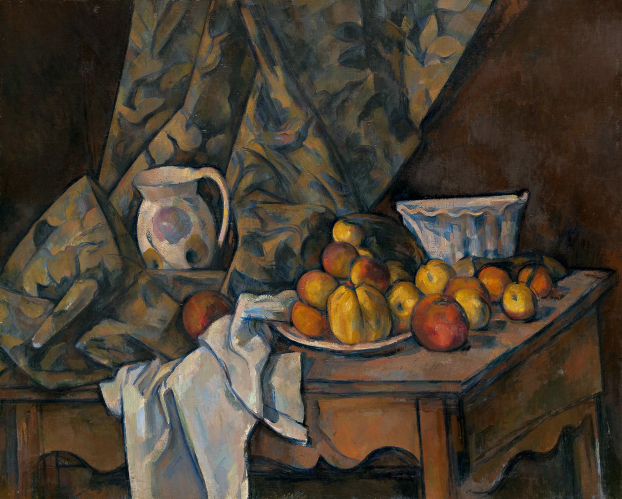 Martwa natura z jabłkami i brzoskwiniami autorstwa Paul Cézanne