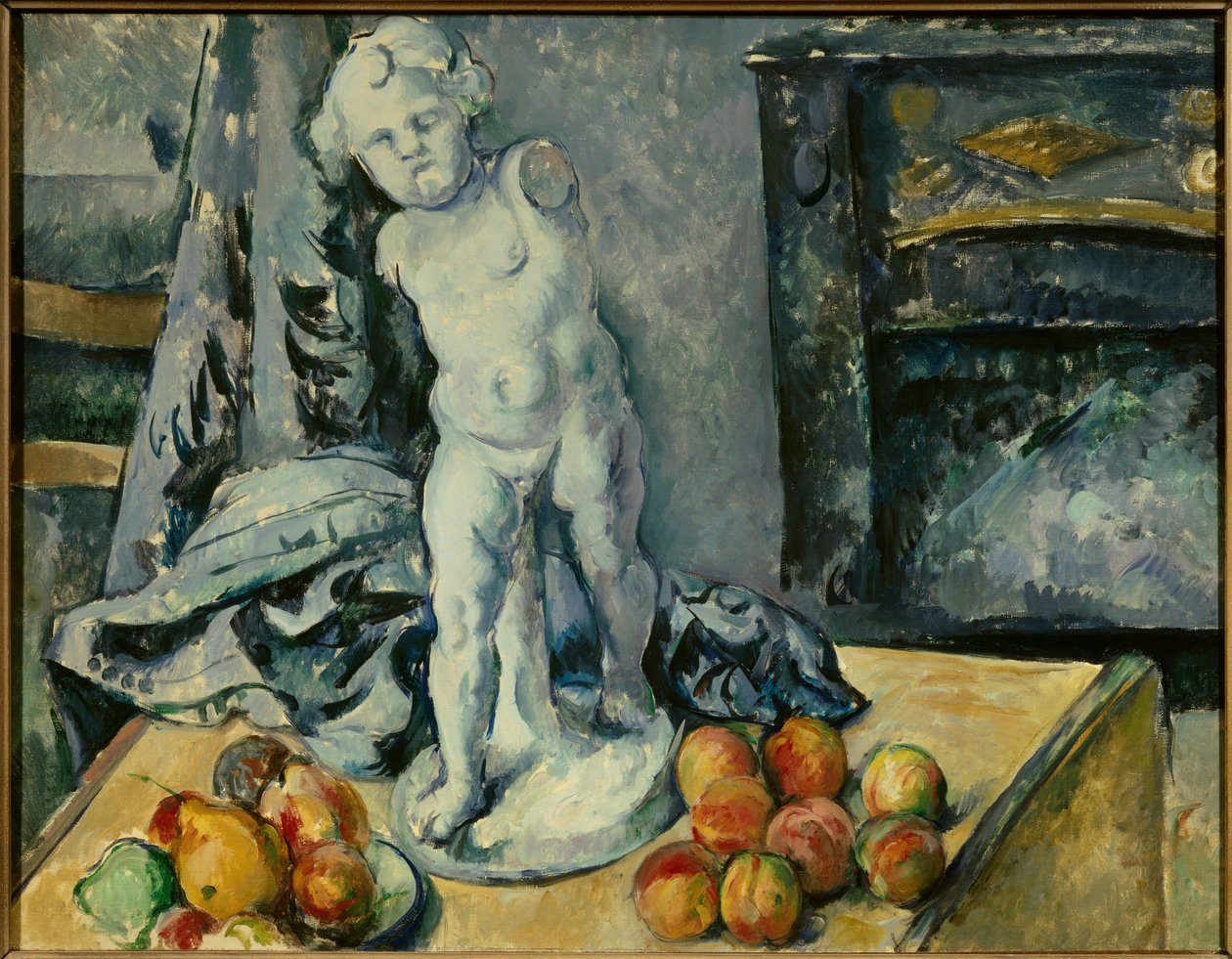 Martwa natura z Kupidynem w malarstwie gipsowym Paula Cezanne