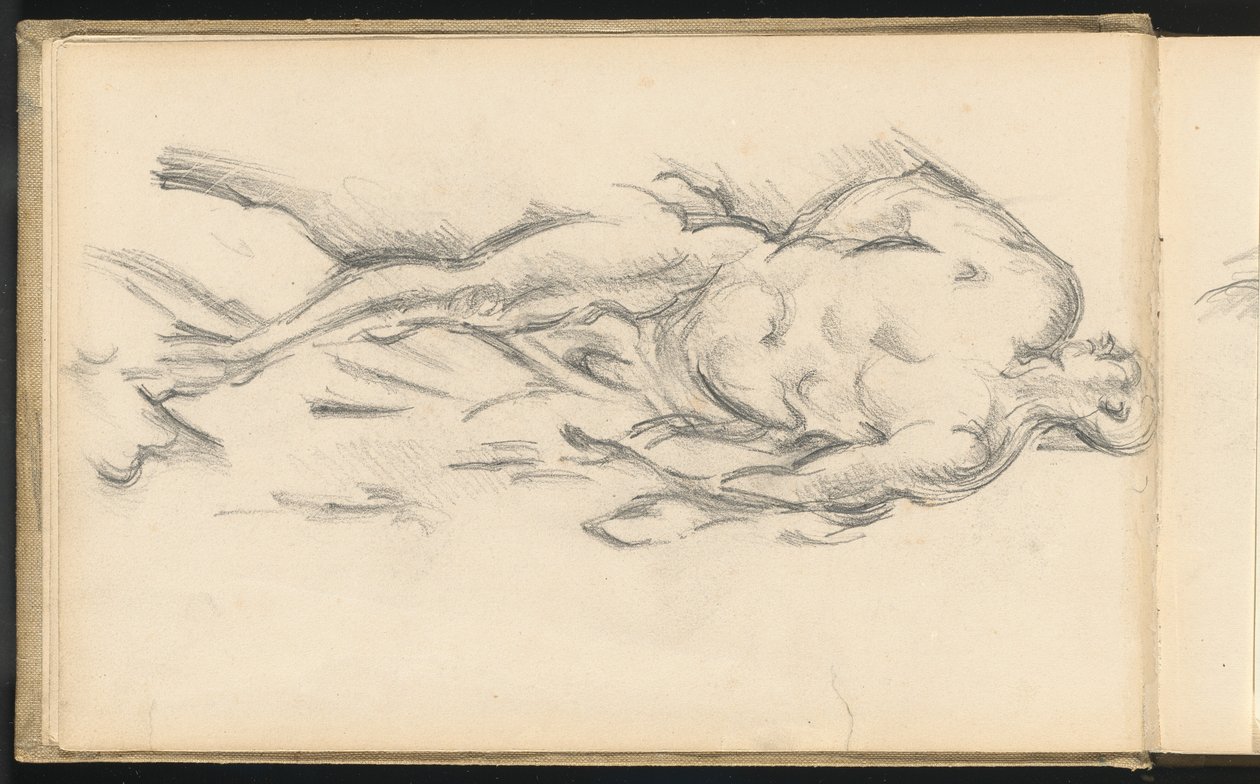 Studium „Milo z Krotony” Pugeta autorstwa Paul Cézanne