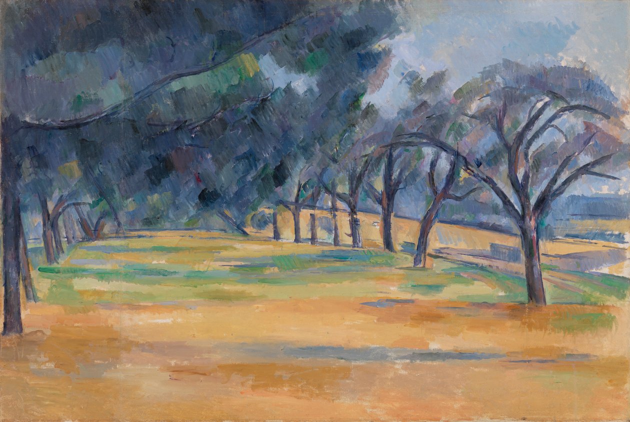 Aleja w Marines autorstwa Paul Cézanne