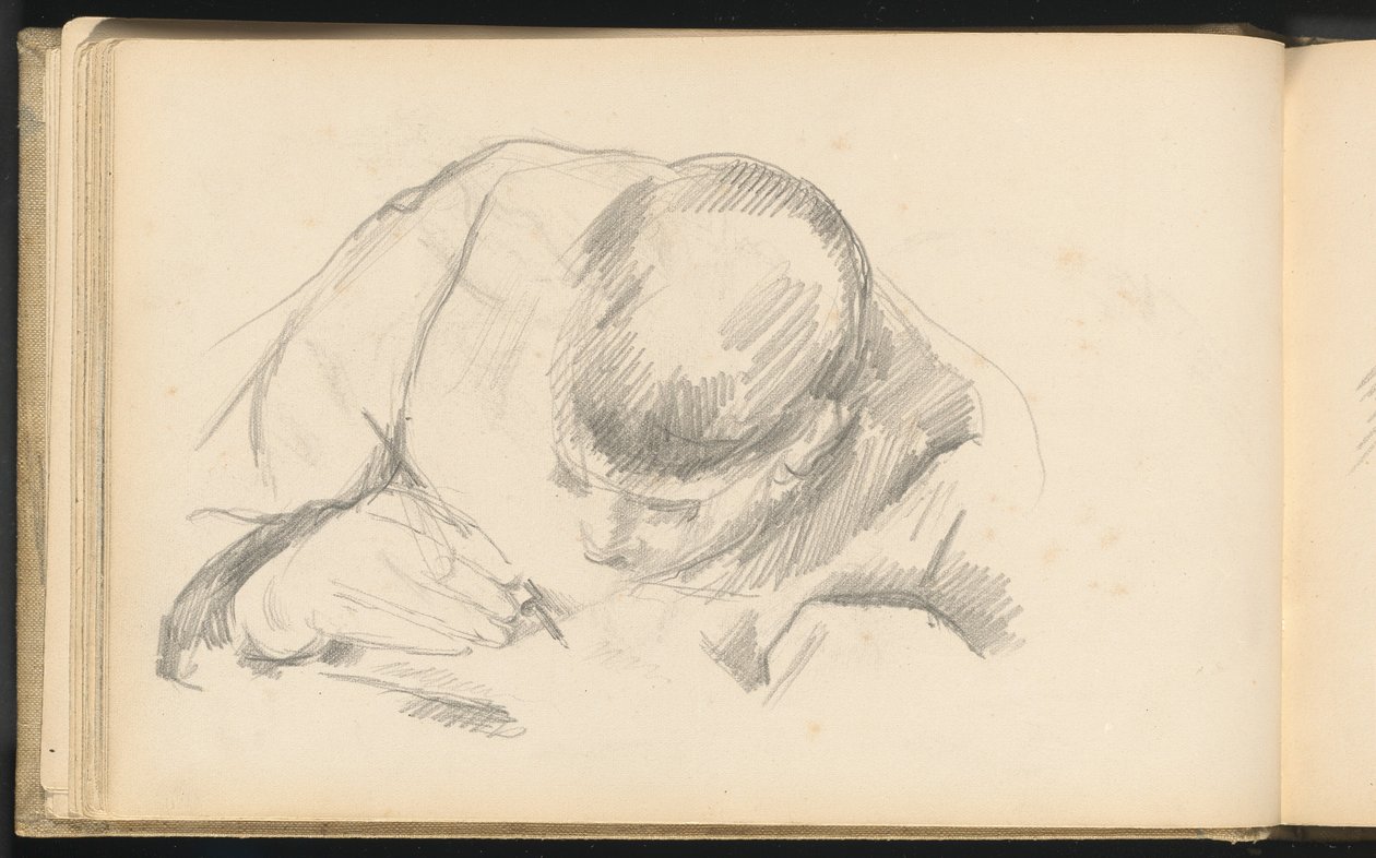 Pisanie syna artysty autorstwa Paul Cézanne
