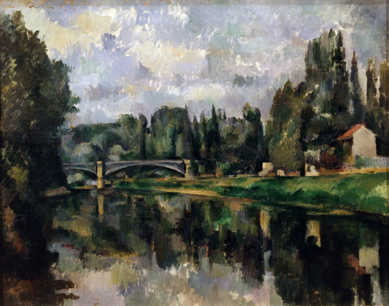 Brzegi Marny, 1888-1895 autorstwa Paul Cézanne