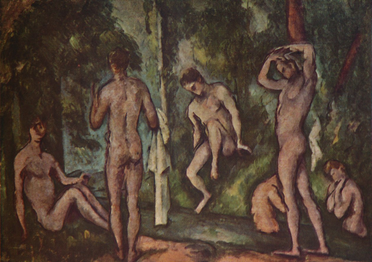 Kąpiących się, 1894, 1937. autorstwa Paul Cézanne